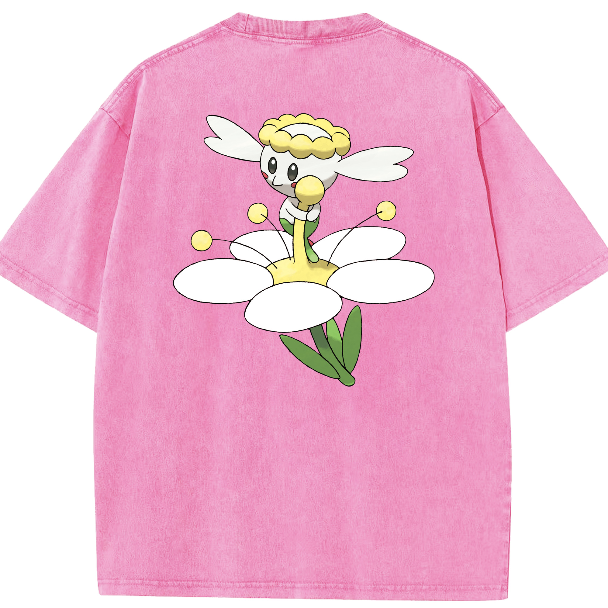 （画像用） ポケットモンスター Pokémon 綿100% ヴィンテージ風 半袖Tシャツ（背面プリント）